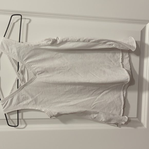 Girls White Summer Tank Top - Picture 2 of 5